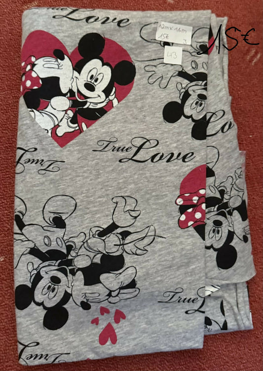 Mickey Maus Jersey 1,2 x 1,6m