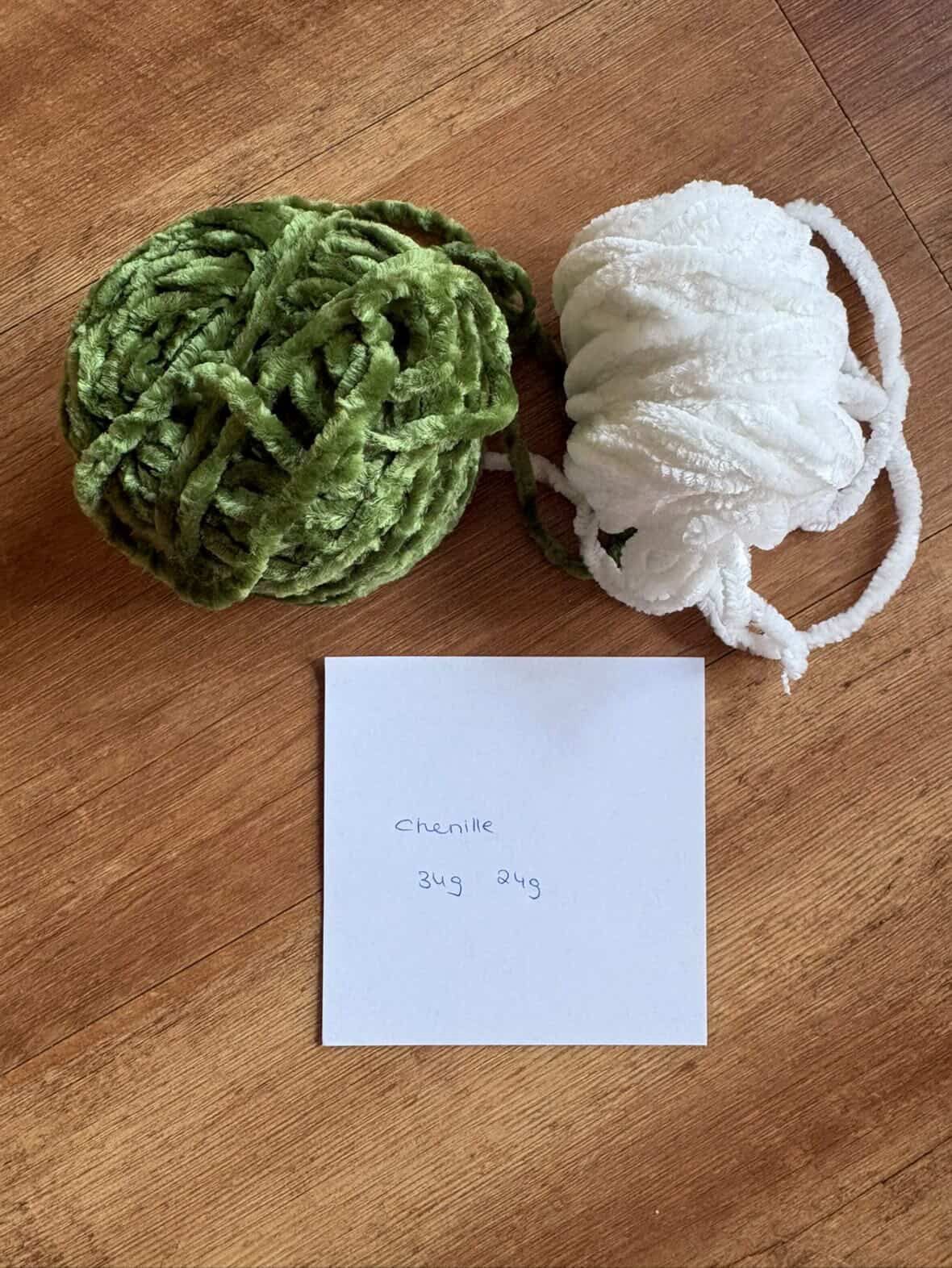2x Chenille Garn - Verkäuferin Natalie