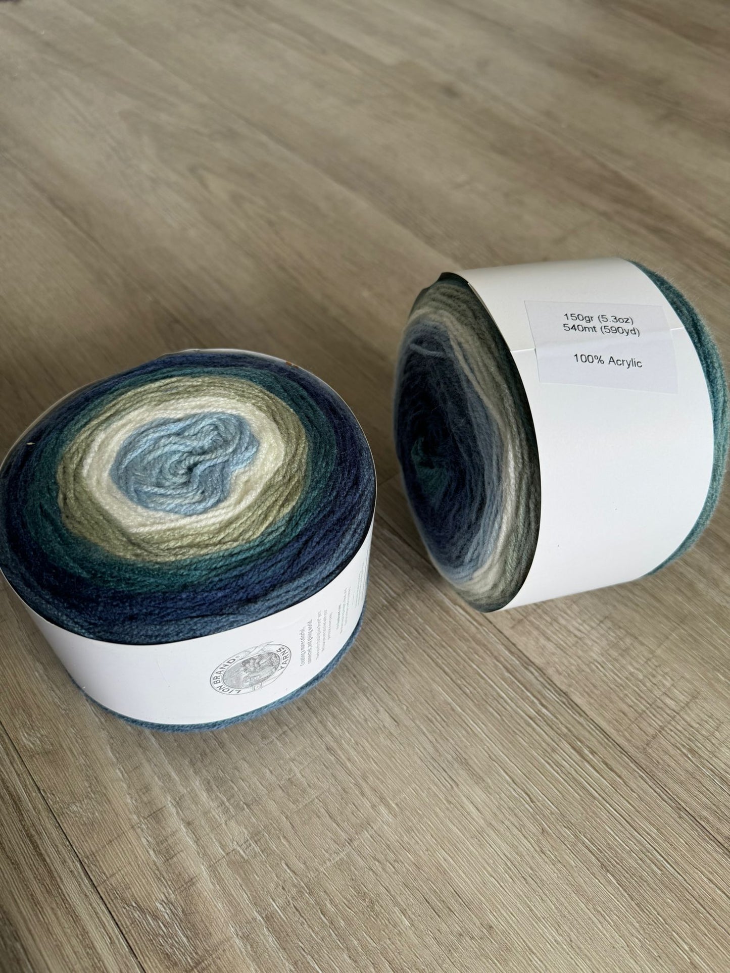 2x Lion Brand Yarn - Verkäuferin Jasmin