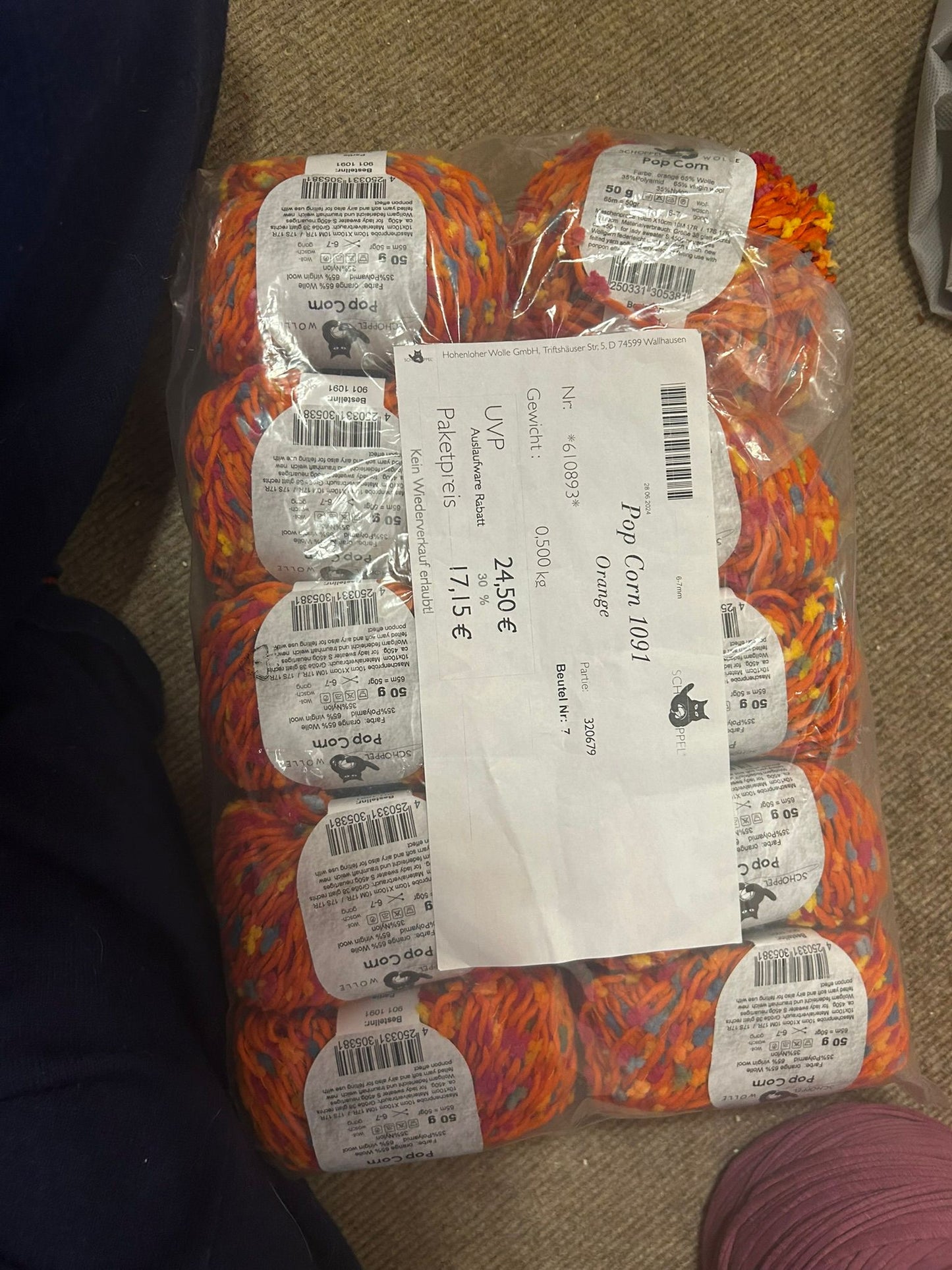 10x Shoppel Popcorn- Verkäuferin Lilia